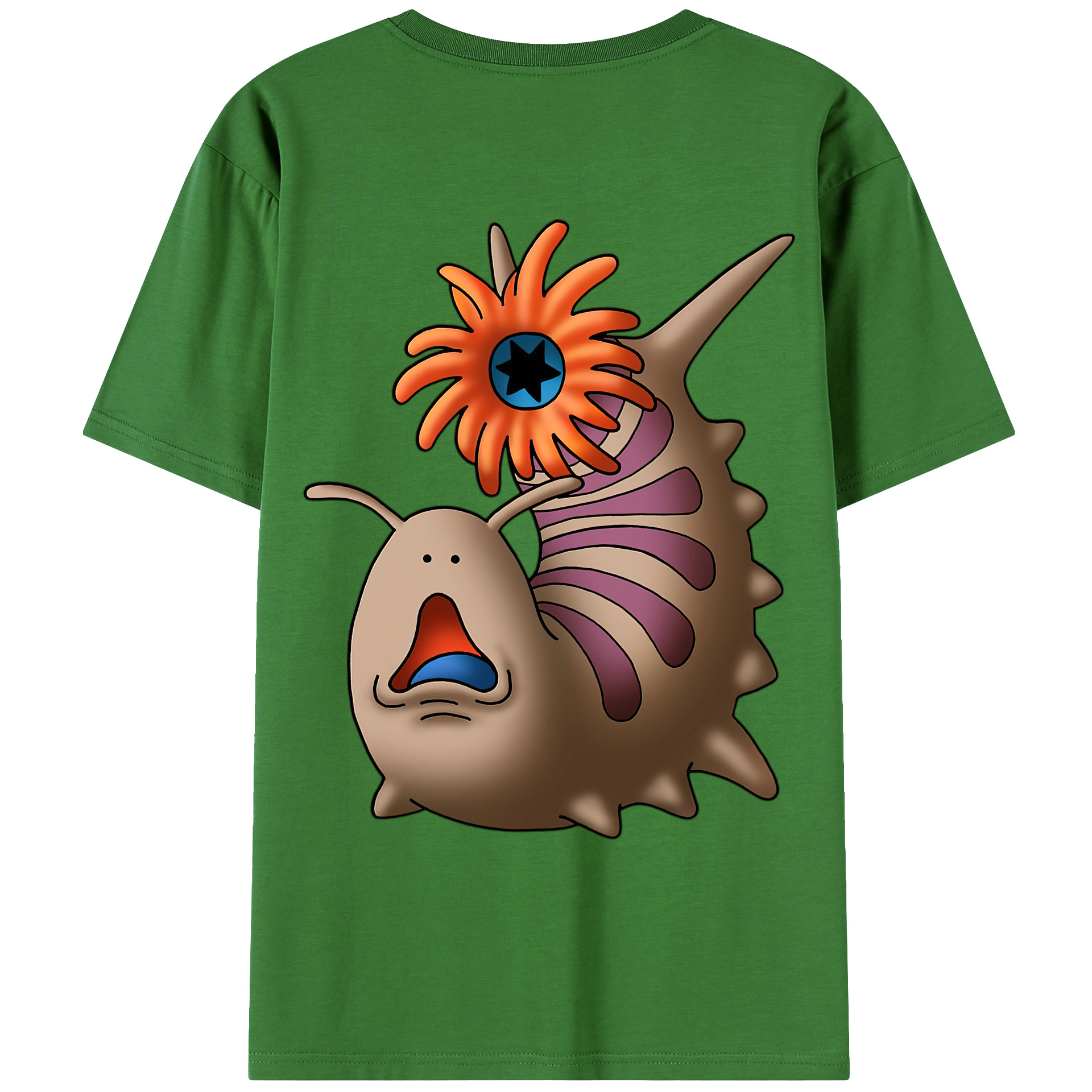 （画像用） ドラゴンクエスト Doragon Kuesuto Dragon Quest レディース半袖Tシャツ(バックプリント)